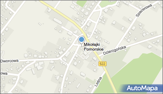 Skrzynka pocztowa, Dzierzgońska 2a, Mikołajki Pomorskie 82-433 - Skrzynka pocztowa