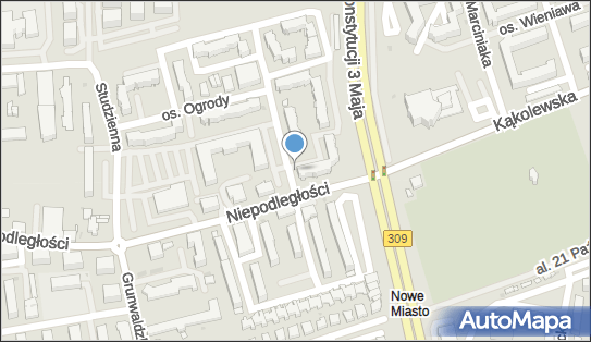 Skrzynka pocztowa, Osiedle Ogrody, Leszno 64-100 - Skrzynka pocztowa