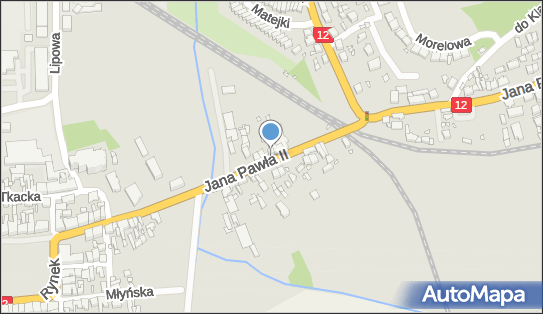 Skrzynka pocztowa, DK 12 x DW 434, Jana Pawła II, Gostyń - Skrzynka pocztowa