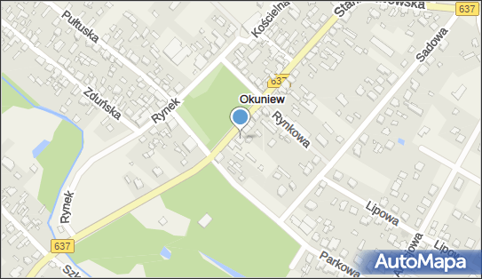 Skrzynka pocztowa, Rynek637 10, Okuniew 05-079 - Skrzynka pocztowa