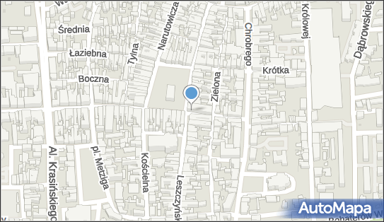 Skrzynka pocztowa, Rynek 28, Leszno - Skrzynka pocztowa