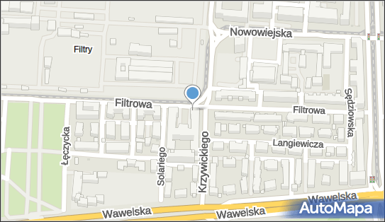 Skrzynka pocztowa, Filtrowa, Warszawa 02-032, 02-035, 02-055, 02-056, 02-057 - Skrzynka pocztowa