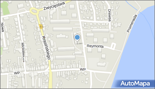 Skrzynka pocztowa, Władysława Reymonta 14, Chodzież - Skrzynka pocztowa