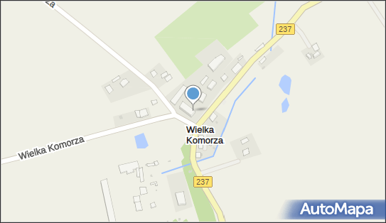 Skrzynka pocztowa, 237, Wielka Komorza - Skrzynka pocztowa