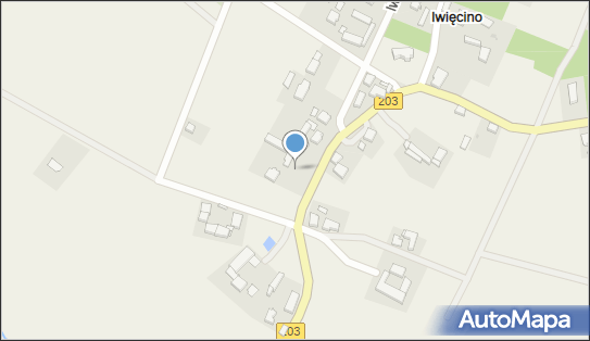Skrzynka pocztowa, DW 203, Iwięcino - Skrzynka pocztowa