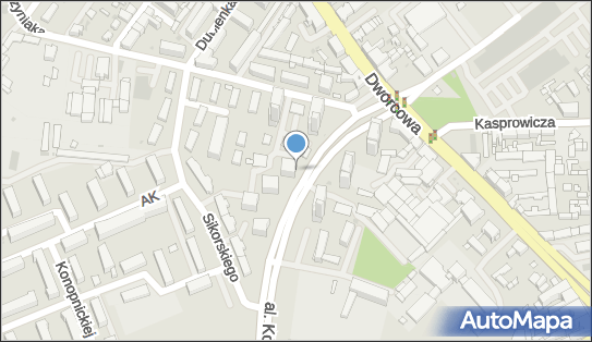 Skrzynka pocztowa, Aleja Mikołaja Kopernika 8, Inowrocław - Skrzynka pocztowa