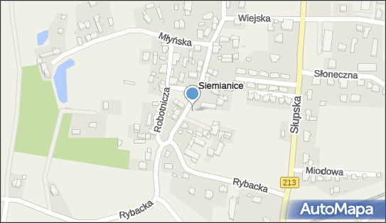 Skrzynka pocztowa, Wiejska 8, Siemianice 76-200 - Skrzynka pocztowa