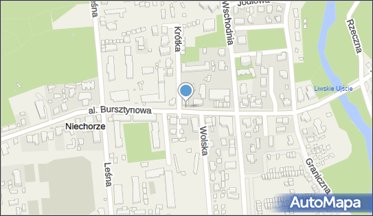 Skrzynka pocztowa, Aleja Bursztynowa, Niechorze - Skrzynka pocztowa