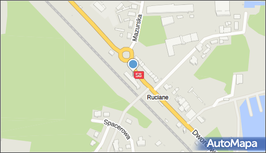 Skrzynka pocztowa, Dworcowa58 9, Ruciane-Nida 12-220 - Skrzynka pocztowa