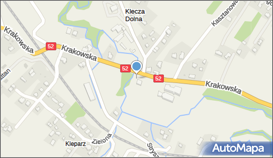 Skrzynka pocztowa, Klecza Dolna 77A, Klecza Dolna 34-124 - Skrzynka pocztowa