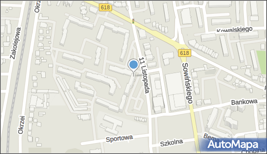 Skrzynka pocztowa, 11 Listopada, Wyszków 07-200, 07-202 - Skrzynka pocztowa
