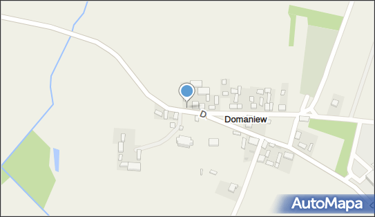 Skrzynka pocztowa, Domaniew 4, Domaniew - Skrzynka pocztowa