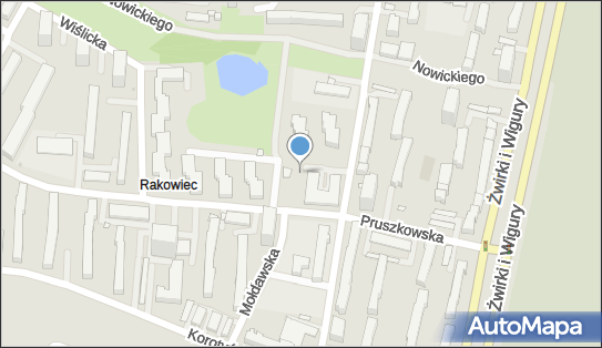 Skrzynka pocztowa, Park Malickiego Zasława, Warszawa - Skrzynka pocztowa