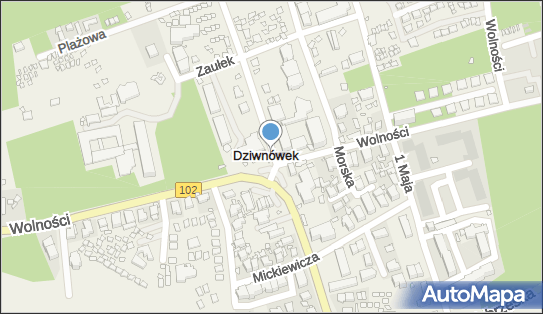 Skrzynka pocztowa, Kamieńska, Dziwnówek 72-420 - Skrzynka pocztowa