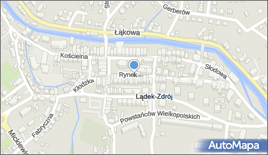 Skrzynka pocztowa, Rynek 19, Lądek-Zdrój - Skrzynka pocztowa