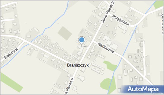 Skrzynka pocztowa, Jana Pawła II, Brańszczyk 07-221 - Skrzynka pocztowa