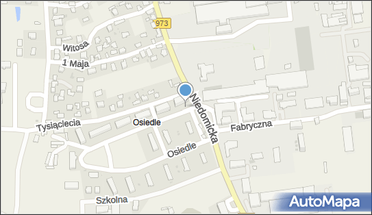Skrzynka pocztowa, Osiedle 17, Niedomice - Skrzynka pocztowa
