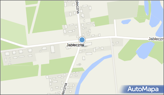 Skrzynka pocztowa, Jabłeczna, Jabłeczna 21-526 - Skrzynka pocztowa