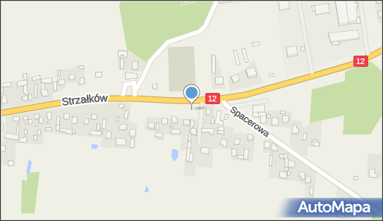 Skrzynka pocztowa, Strzałków, Strzałków 26-625 - Skrzynka pocztowa