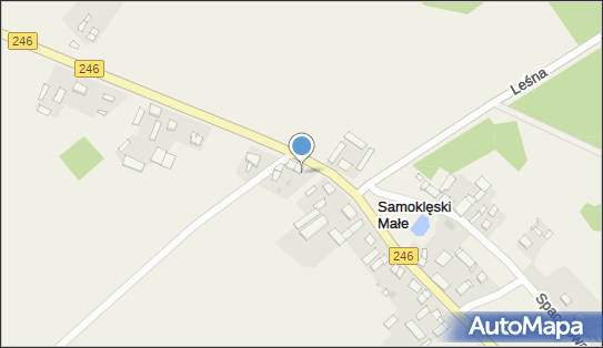 Skrzynka pocztowa, Samoklęski Małe 25, Samoklęski Małe 89-200 - Skrzynka pocztowa