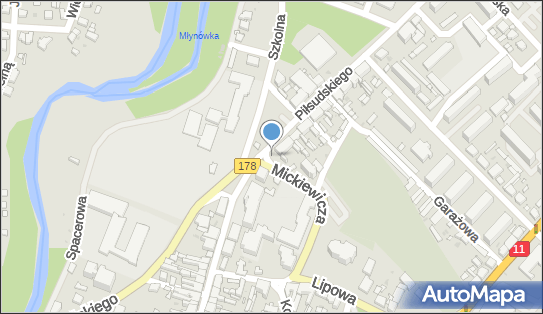 Skrzynka pocztowa, Mickiewicza Adama178, Oborniki 64-600 - Skrzynka pocztowa