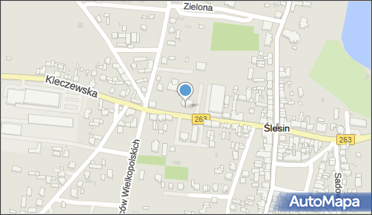 Skrzynka pocztowa, (263) Kleczewska 14, Ślesin - Skrzynka pocztowa
