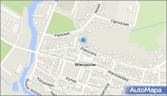 Skrzynka pocztowa, gen. Karola Świerczewskiego 21, Wieruszów - Skrzynka pocztowa