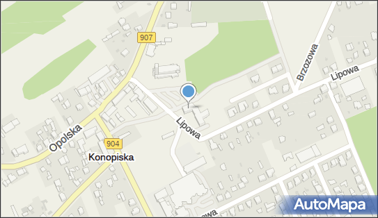 Skrzynka pocztowa, Lipowa, Konopiska 42-274 - Skrzynka pocztowa