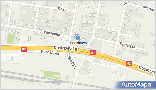 Skrzynka pocztowa, Zapłocie 2, Paczkowo - Skrzynka pocztowa