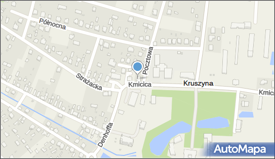 Skrzynka pocztowa, Pocztowa 1, Kruszyna - Skrzynka pocztowa