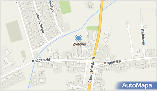 Skrzynka pocztowa, Żydowo - Skrzynka pocztowa