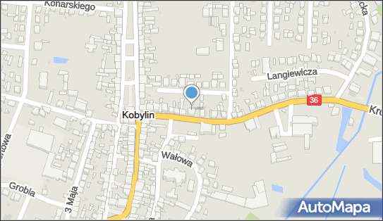 Skrzynka pocztowa, (36) Krotoszyńska 17, Kobylin - Skrzynka pocztowa