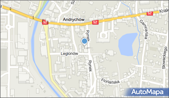 Skrzynka pocztowa, Rynek 6, Andrychów 34-120 - Skrzynka pocztowa