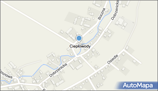Skrzynka pocztowa, Ciepłowody - Skrzynka pocztowa