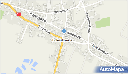 Skrzynka pocztowa, Boleszkowice, Boleszkowice 74-407 - Skrzynka pocztowa