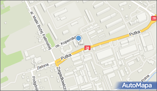 Skrzynka pocztowa, Putka Józefa, dr.28, Wadowice 34-100 - Skrzynka pocztowa