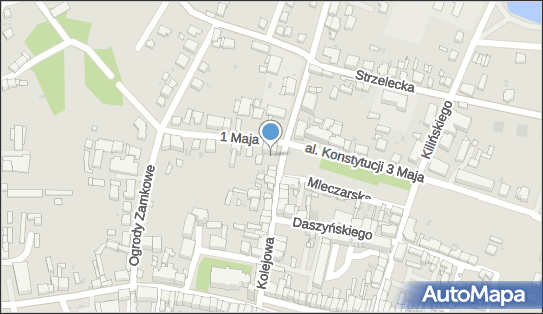 Skrzynka pocztowa, Kolejowa 25, Środa Śląska - Skrzynka pocztowa