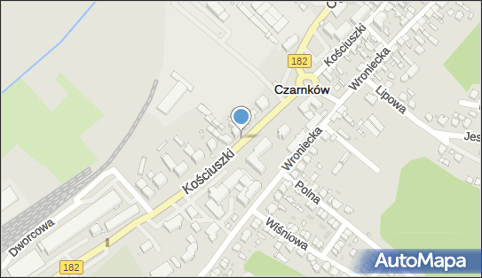 Skrzynka pocztowa, Kościuszki Tadeusza, gen.182, Czarnków 64-700 - Skrzynka pocztowa