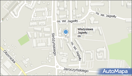 Skrzynka pocztowa, Osiedle Króla Władysława Jagiełły 8b 60-694 - Skrzynka pocztowa