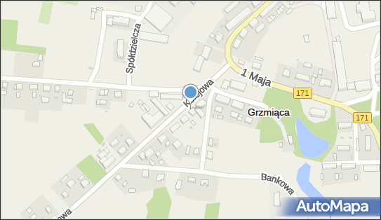 Skrzynka pocztowa, Kolejowa 3a, Grzmiąca 78-450 - Skrzynka pocztowa