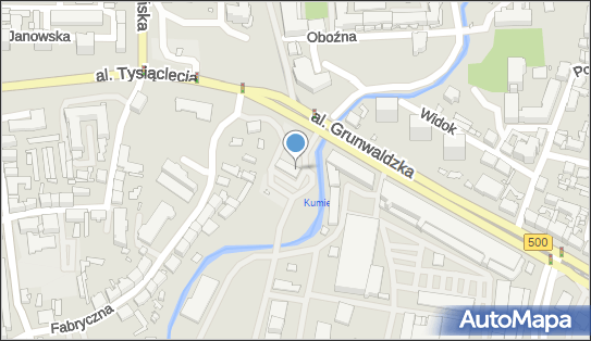 Skrzynka pocztowa, Plac Grunwaldzki 4, Elbląg - Skrzynka pocztowa