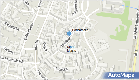 Skrzynka pocztowa, Grodzka 5a, Lublin - Skrzynka pocztowa