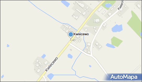 Skrzynka pocztowa, DW 530, Kwiecewo - Skrzynka pocztowa