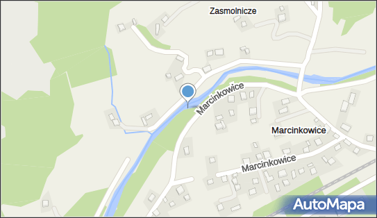 Jaz ruchomy, Marcinkowice, Marcinkowice 33-393 - Śluza, Jaz