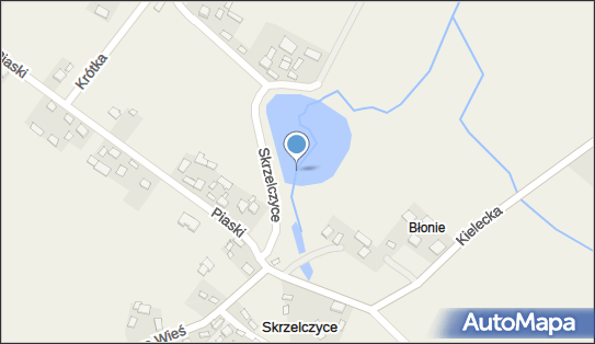 Jaz ruchomy, Skrzelczyce, Skrzelczyce 26-015 - Śluza, Jaz