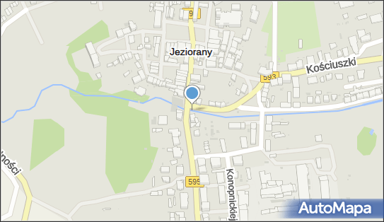 Jaz ruchomy, Nadbrzeżna593 1, Jeziorany 11-320 - Śluza, Jaz