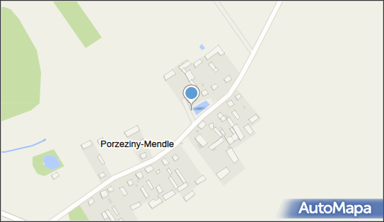 Jaz ruchomy, Porzeziny-Mendle 11, Porzeziny-Mendle 17-315 - Śluza, Jaz