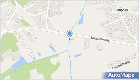 Jaz ruchomy, Kruszewska, Krupniki 16-070 - Śluza, Jaz