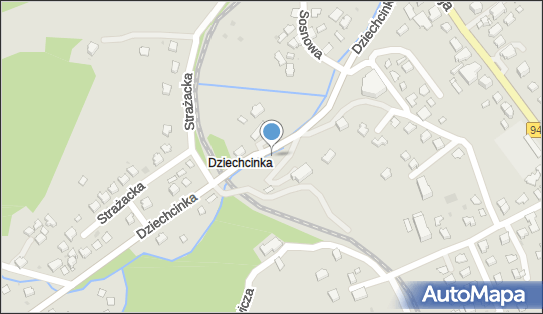 Jaz stały, Dziechcinka 9, Wisła 43-460 - Śluza, Jaz