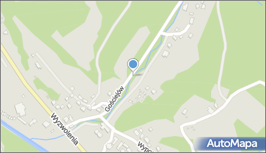 Jaz stały, Gościejów, Wisła 43-460 - Śluza, Jaz